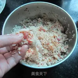 Make Pork rice for intestines step 4