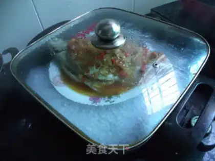 Make Pepper steam fish step 10