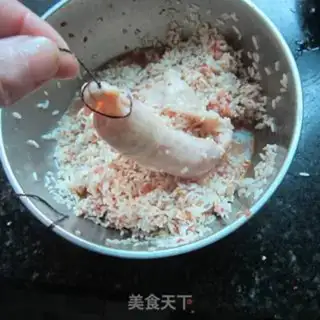 Make Pork rice for intestines step 5