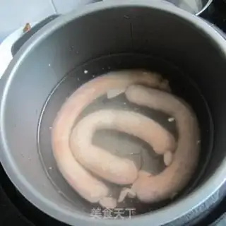 Make Pork rice for intestines step 7