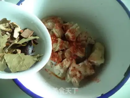 Make Zhuan pig hoof step 5