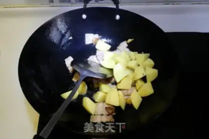 Make Potato tofu step 4