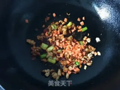 Make Sea cucumber tofu step 7