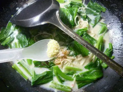 Make Soy sauced noodles step 7