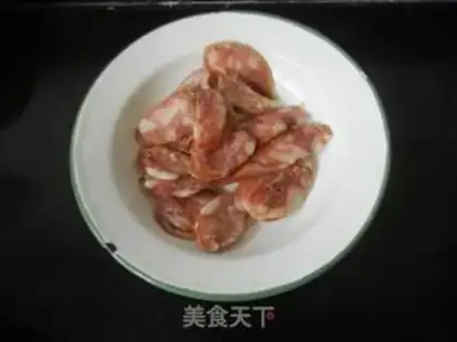 Make Winter fried sausage step 3