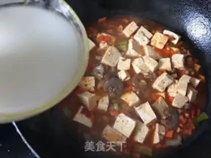Make Sea cucumber tofu step 11