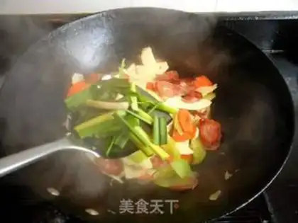 Make Winter fried sausage step 10