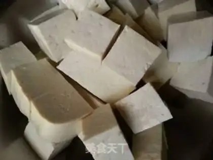 Make Pyramid tofu step 0