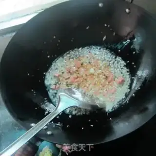 Make Ham garlic sauce step 6