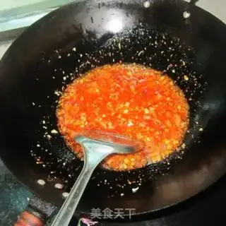 Make Ham garlic sauce step 9