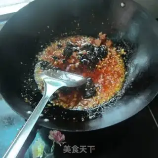 Make Ham garlic sauce step 11