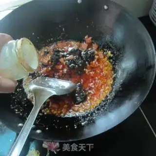 Make Ham garlic sauce step 12