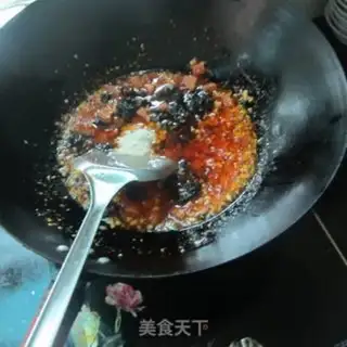 Make Ham garlic sauce step 13