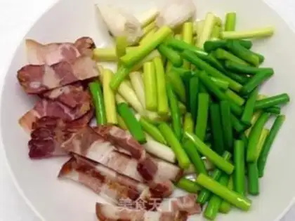 Make Garlic meat step 2