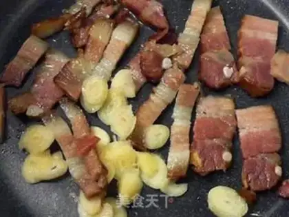 Make Garlic meat step 3