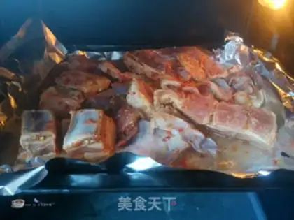 Make A red lamb steak step 5