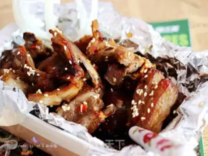 Make A red lamb steak step 7