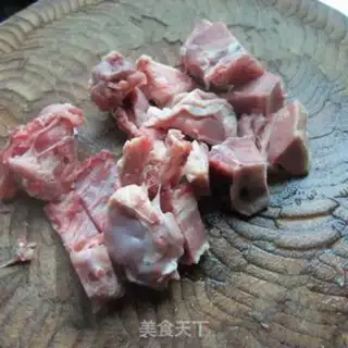 Make Old duck stew mushrooms step 1