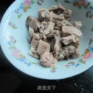 Make Old duck stew mushrooms step 3