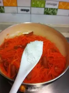 Make Carrot pretzels step 3