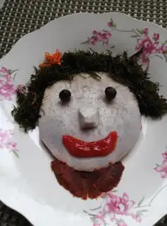 Make Potatohead doll step 4