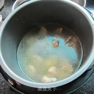 Make Old duck stew mushrooms step 5