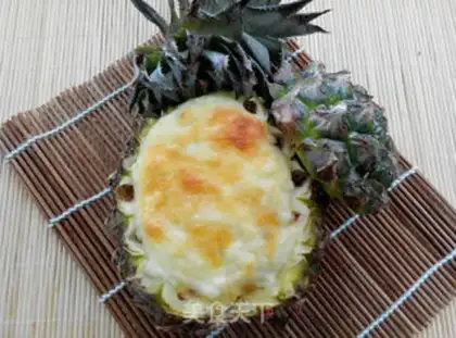Make Pineapple seafood step 8