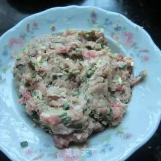 Make Pork dumplings step 2