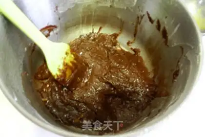 Make Chocolate dried brownie step 4