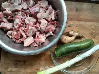 Make radish lamb chops step 0