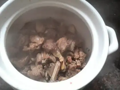 Make radish lamb chops step 7