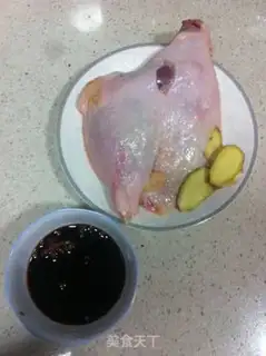 Make Soy sauce, goose legs step 0