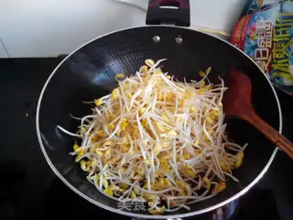 Make The soybean sprouts are dry step 5