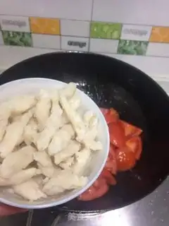 Make Tomato fish balls step 3