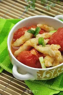 Make Tomato fish balls step 6