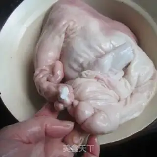 Make Pig belly chicken step 7