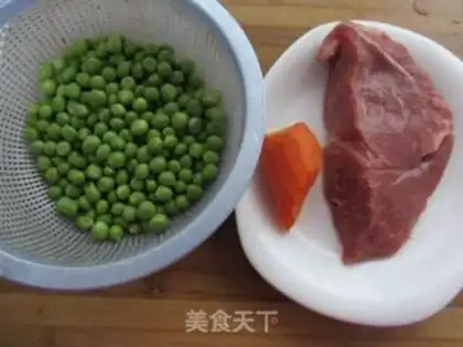 Make Peas and beef step 0