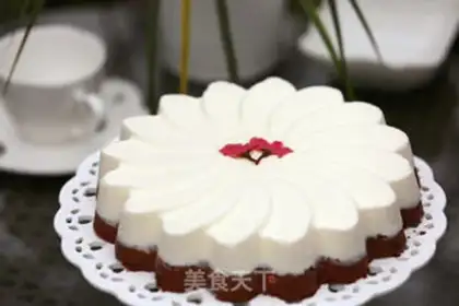 Make Yogurt mousse cake step 14