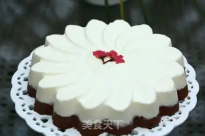 Make Yogurt mousse cake step 15