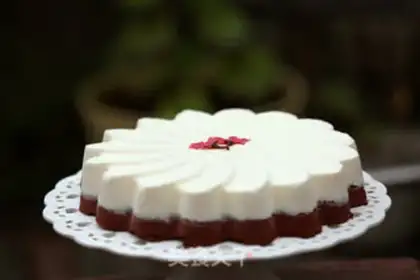 Make Yogurt mousse cake step 16