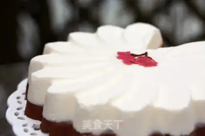 Make Yogurt mousse cake step 18