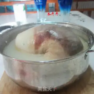 Make Pig belly chicken step 20