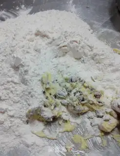 Make Cranberry cookies step 3