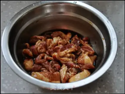 Make Bean bean noodle step 1