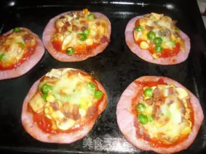 Make Pizza with dumplings step 8