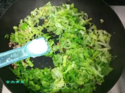 Make Soup and mushroom fried rice step 5