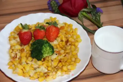 Make Milky corn step 3