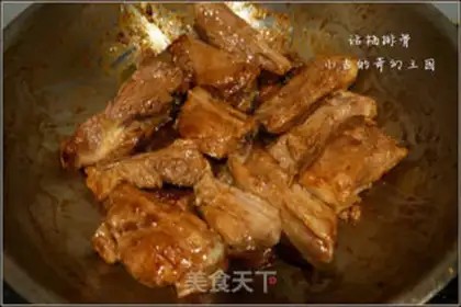 Make Plum ribs step 7