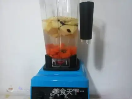 Make Carrot apple energy soup step 5