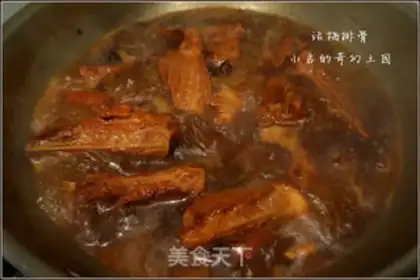 Make Plum ribs step 15